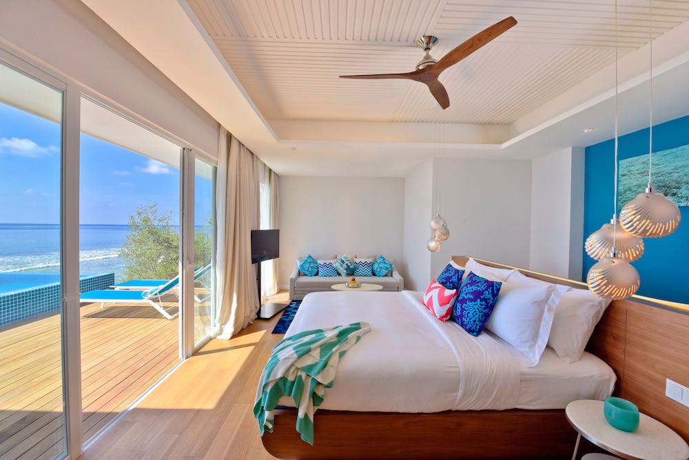 Ocean Pool Villa at Kandima, view 3